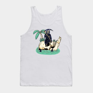 Skull Head Island Tank Top